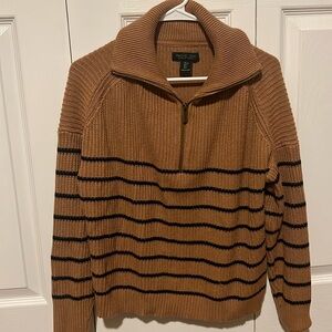 Half Zip Sweater with collar